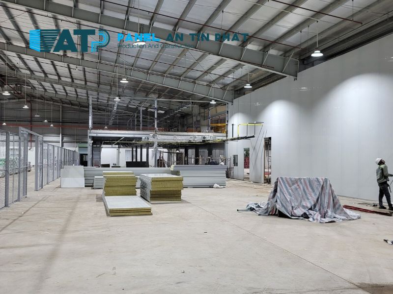 kiểm tra mặt bằng mới trước khi di dời panel