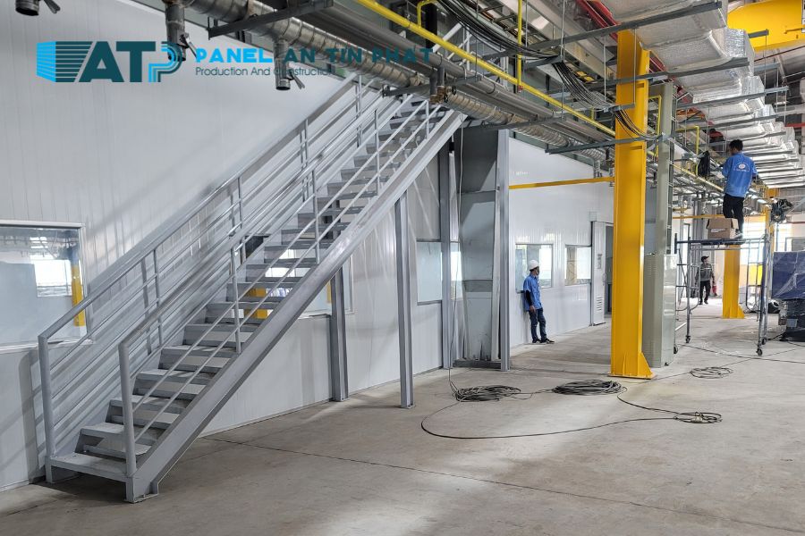 Panel EPS Làm Nhà Xưởng Thực Phẩm Đảm Bảo Tiêu Chuẩn ATVSTP