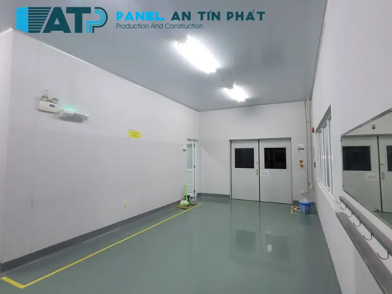tấm panel EPS làm phòng sạch thí nghiệm