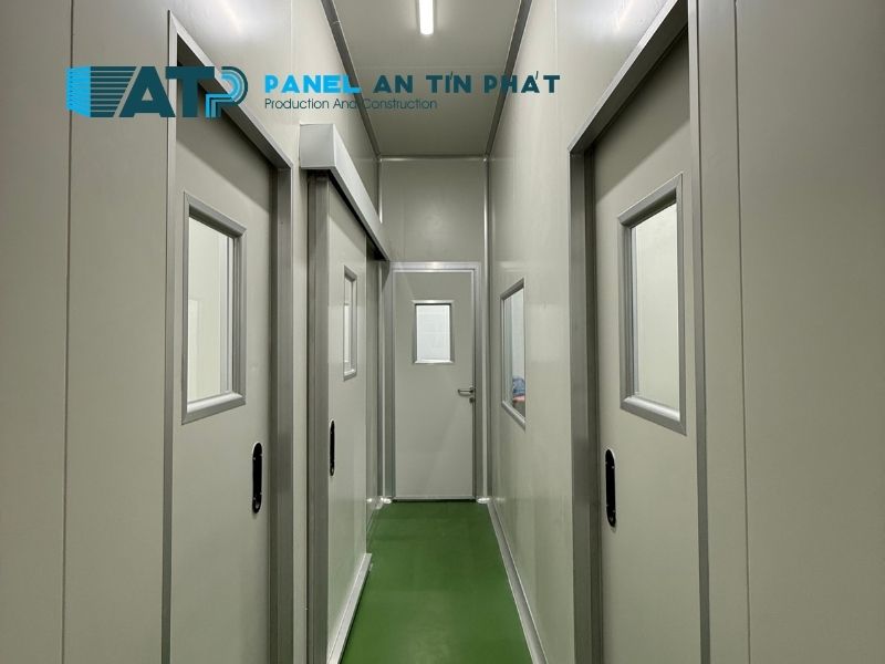 phòng lab thực phẩm bằng panel
